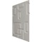 Ekena Millwork 11 7/8in. W x 11 7/8in. H Oslo EnduraWall Decorative 3D Wall Panel Covers 0.98 Sq. Ft. WP12X12OSGCG - alternate 5